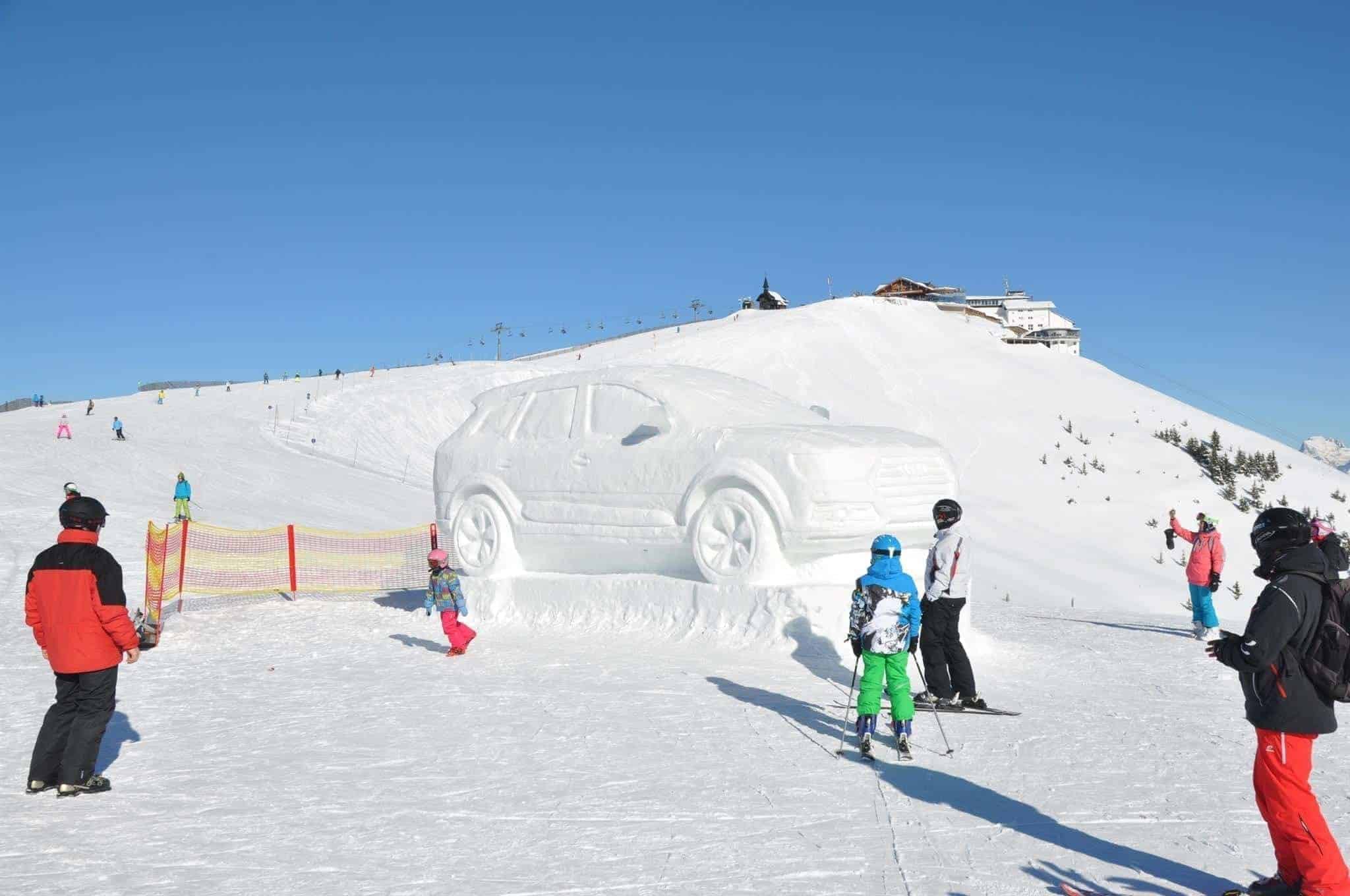 ICE WEEK: Eröffnung "Schneekunst am Berg"