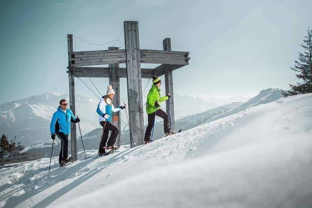Snowshoe hike Schmittenhöhe